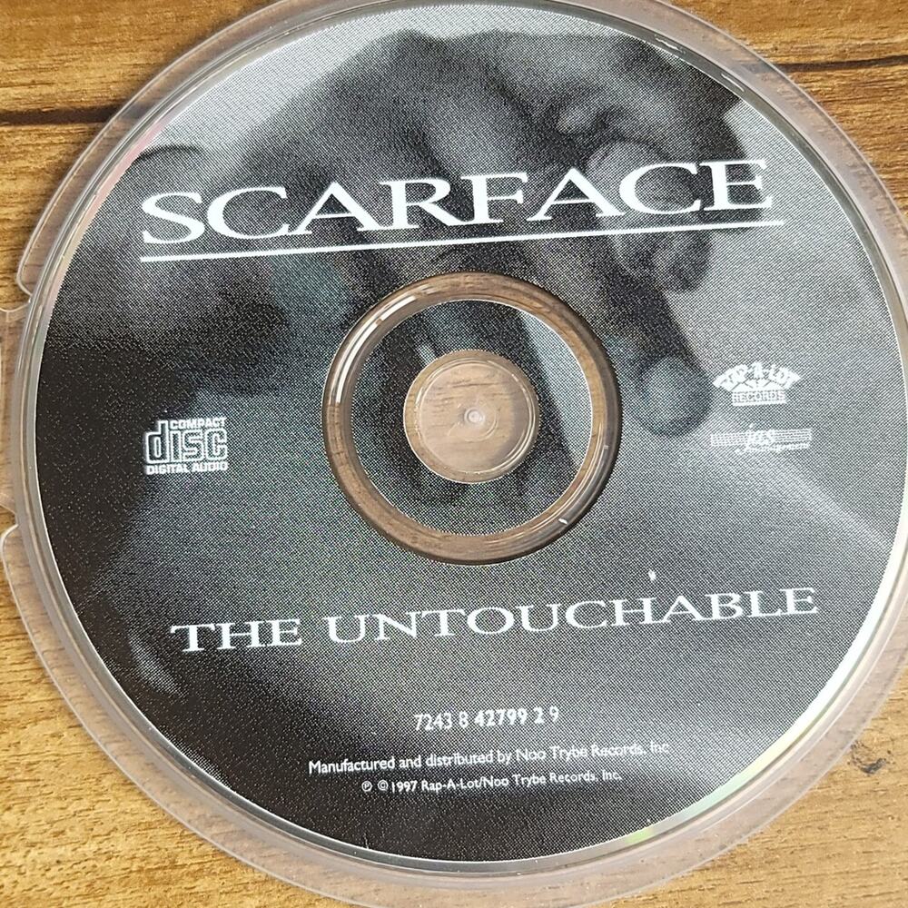 Vtg 1997 Scarface THE UNTOUCHABLE CD